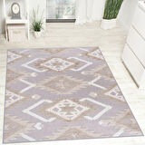 Eliana Home Dijital Baskı Yıkanabilir Kaymaz Taban Salon Halısı Ve Yolluk   LNA0728
