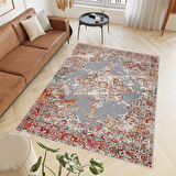 Eliana Home Dijital Baskı Yıkanabilir Kaymaz Taban Salon Halısı Ve Yolluk  LNA0793