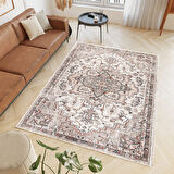 Eliana Home Dijital Baskı Yıkanabilir Kaymaz Taban Salon Halısı Ve Yolluk  LNA0796