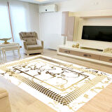 Eliana Home Dijital Baskı Yıkanabilir Kaymaz Taban Salon Halısı Ve Yolluk LNA0848-FNL58