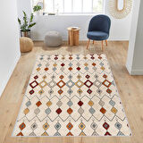 Dijital Baskı Yıkanabilir Kaymaz Taban Salon Halısı Ve Yolluk LNA1014