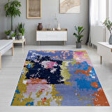 Dijital Baskı Yıkanabilir Kaymaz Taban Salon Halısı Ve Yolluk LNA1080