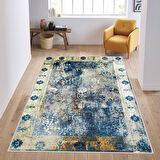 Dijital Baskı Yıkanabilir Kaymaz Taban Salon Halısı Ve Yolluk LNA1164