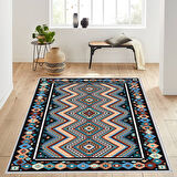 Dijital Baskı Yıkanabilir Kaymaz Taban Salon Halısı Ve Yolluk LNA1198