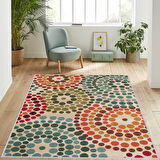 Dijital Baskı Yıkanabilir Kaymaz Taban Salon Halısı Ve Yolluk LNA1251