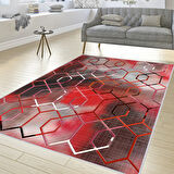 Dijital Baskı Yıkanabilir Kaymaz Taban Salon Halısı Ve Yolluk LNA1538-HT1394