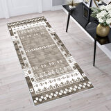 Dijital Baskı Yıkanabilir Kaymaz Taban Salon Halısı Ve Yolluk LNA1600