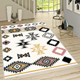 Dijital Baskı Yıkanabilir Kaymaz Taban Salon Halısı Ve Yolluk LNA1663