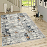 Dijital Baskı Yıkanabilir Kaymaz Taban Salon Halısı Ve Yolluk LNA1720