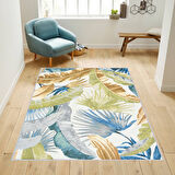 Dijital Baskı Yıkanabilir Kaymaz Taban Salon Halısı Ve Yolluk LNA1742