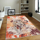 Dijital Baskı Yıkanabilir Kaymaz Taban Salon Halısı Ve Yolluk LNA1818