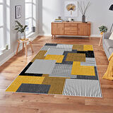 Dijital Baskı Yıkanabilir Kaymaz Taban Salon Halısı Ve Yolluk LNA1843-SM414