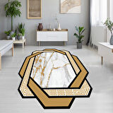 Dijital Baskı Yıkanabilir Kaymaz Taban Salon Halısı Ve Yolluk LNA1909-SD115