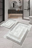 Eliana Home Dijital Baskı 2'li Banyo Paspas Takımı  LNA5-0752 100x60 ve 60x50 cm