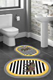 Eliana Home Dijital Baskı 2'li Banyo Paspas Takımı  LNA5-HS533 100x60 ve 60x50 cm