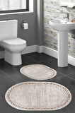 Eliana Home Dijital Baskı 2'li Banyo Paspas Takımı  LNA5-HT899 100x60 ve 60x50 cm