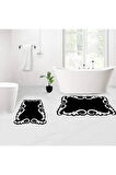 Eliana Home Dijital Baskı 2'li Banyo Paspas Takımı  LNA5115 100x60 ve 60x50 cm