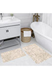 Eliana Home Dijital Baskı 2'li Banyo Paspas Takımı  LNA5208 100x60 ve 60x50 cm