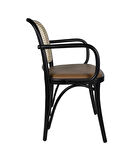 Linda Kollu Hasırlı Sandalye