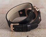 Bouletta Apple Watch Uyumlu Deri Kordon 42-44-45mm DT RG RST1