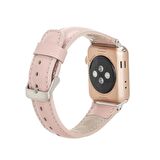 Bouletta Apple Watch Uyumlu Deri Kordon 42-44-45mm NU2 Pembe