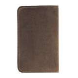 Leony 6.1 inch Uyumlu Deri Kartlıklı Kılıf PH03 Açık Kahve