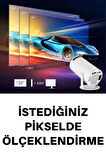 LOBO 4K Kablosuz Güçlendirilmiş Projektör + Oyun 2'si 1 Arada M300 MAX Joystickli Projeksiyon Cihazı