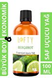 Bergamot Uçucu Yağ Buhurdanlık Esansı Oda Kokusu Uçucu Esansiyel Yağ Buhur Yağı 100ML