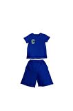 Çocuk Unisex C logo Şortlu Takım