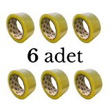 LOREX 6adet Koli Bandı Şeffaf Akrilik 45 mm * 100 metre