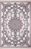 Nexus Halı Louvre 38562 Gri Retro Klasik Desen Halı
