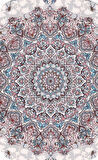 Nexus Halı Louvre 38562 Gri Retro Klasik Desen Halı