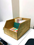 Ahşap 45LIK Plak Sandığı - Organizer Kutu - Wooden 45 Record Box