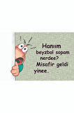 Misafire Sopa Kapı Önü Paspas LoveBug-T