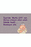 Mutluyduk Oysa ! Kapı Önü Paspas LoveBug-T