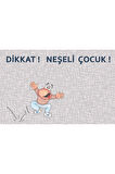 Neşeli Çocuk ! Kapı Önü Paspas LoveBug-T