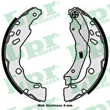 Lpr 1109 Arka Fren Balatası Punto Evo 1.3 Multıjet 16V-1.4 16V- Fıat 500 1.3D Multıjet-Grande Punto 16D 08> Bipper -Nemo