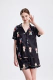 Laperissa Kız Bebek Desenli Pijama Takımı L Çok Renkli
