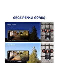 2 Kameralı Full Hd Yapay Zekalı Wifi Kablosuz Hareket Takipli Alarmlı Güvenlik Kamerası