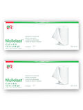 Mollelast Elastik Kompresyon Bandajı 4 cm x 4 m – Ref 19410 – 2 Kutu (40 Adet)
