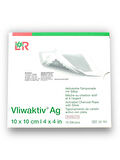 Vliwaktiv Ag Gümüşlü ve Emici Aktif Kömürlü Yara Örtüsü 10 x 10 cm – Ref 20701 – 10 Adet (1 KUTU)