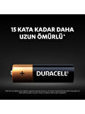 Duracell Alkalin AA Kalem Pil, 1,5 V LR6/MN1500, 10’lu paket