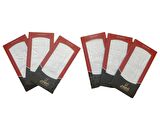LORD 6 LI PAKET İŞLEMELİ POPLİN KADIN MENDİLİ 