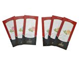 LORD 6 LI PAKET İŞLEMELİ POPLİN KADIN MENDİLİ 