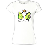 Avacado - Top Beyaz Bayan Tshirt