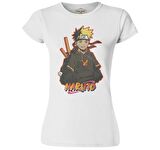 Naruto Ninja Beyaz Bayan Tshirt