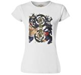 Jujutsu Kaisen - Characters Beyaz Bayan Tshirt
