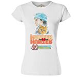 Hunter X Hunter - Goes on İndefinite Beyaz Bayan Tshirt