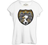 Futbol - Top Pençe Kartal Beyaz Bayan Tshirt