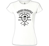 Avenged Sevenfold - Hail to the King Beyaz Bayan Tshirt
